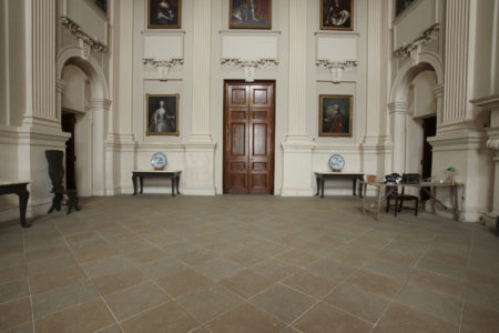 Open Space with many portraits