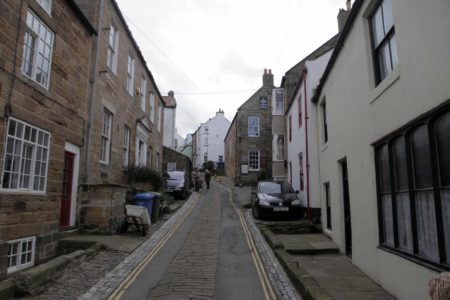 Staithes Sloped Road